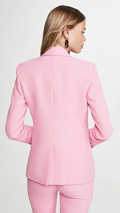 Shop Veronica Beard Miller Dickey Jacket In Pink