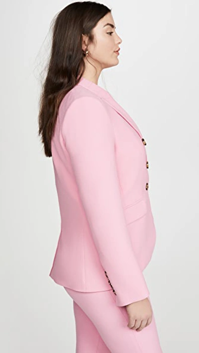 Shop Veronica Beard Miller Dickey Jacket In Pink