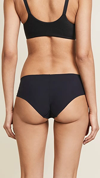 Calvin Klein Underwear Pure Seamless Bikini Panties In Black