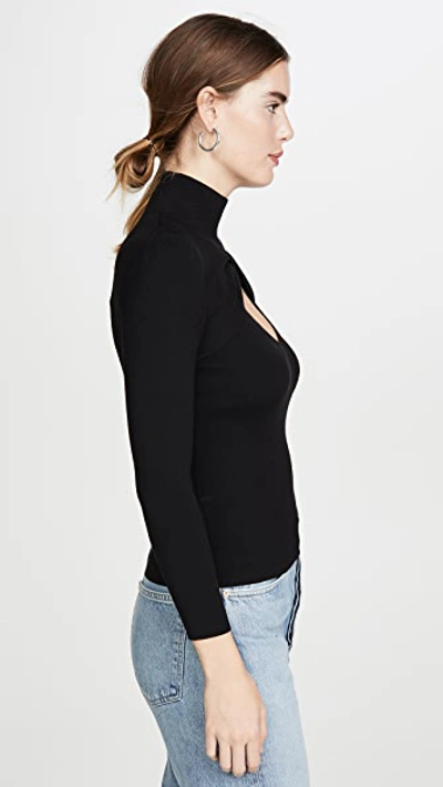 Shop A.l.c Sam Knit Top In Black