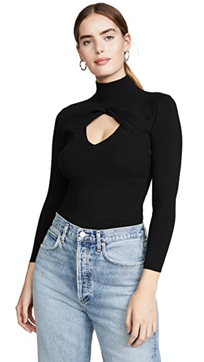 Shop A.l.c Sam Knit Top In Black