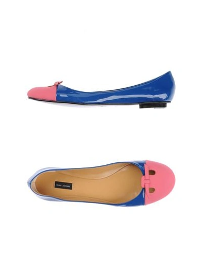 Marc Jacobs Ballet Flats In Blue