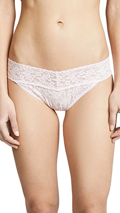 Shop Hanky Panky Signature Lace Original Rise Thong In Bliss