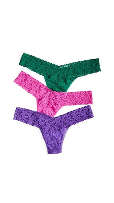 Shop Hanky Panky Low Rise Thong 3 Pack In Dallas