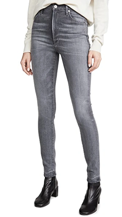 Shop Citizens Of Humanity Chrissy High Rise Skinny Jeans In Trance