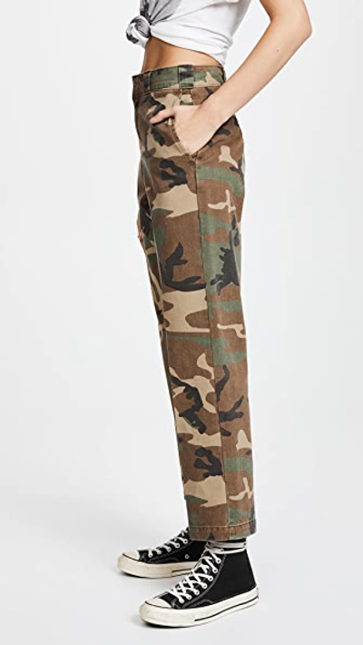 Shop R13 Slouch Pants In Camo