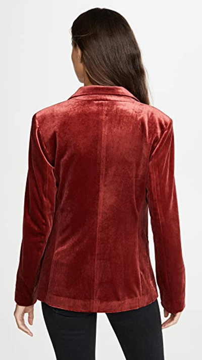 Shop Yumi Kim Trail Blazer Jacket In Brick