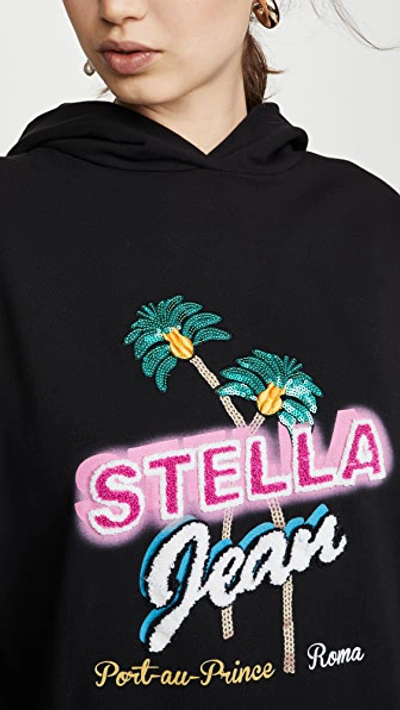 Shop Stella Jean Stella Hoodie In Black