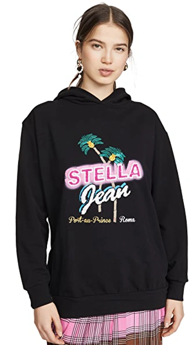 Shop Stella Jean Stella Hoodie In Black