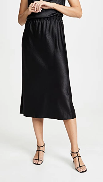 Shop Theory Easy Pull On Skirt In Black