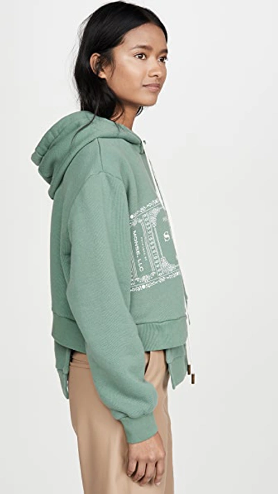 Sage Double Layer Hoodie