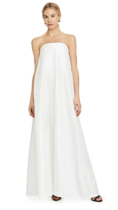 Shop Macgraw Heaven Scent Dress In Ivory/ Black