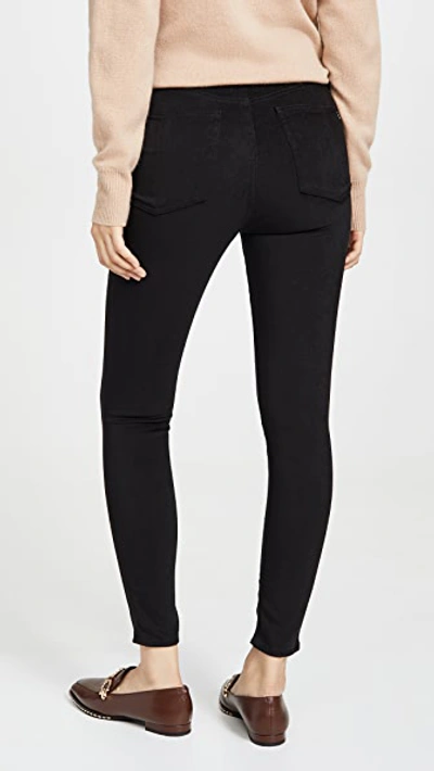 Shop Rag & Bone Nina High Rise Ankle Skinny Jeans In Black
