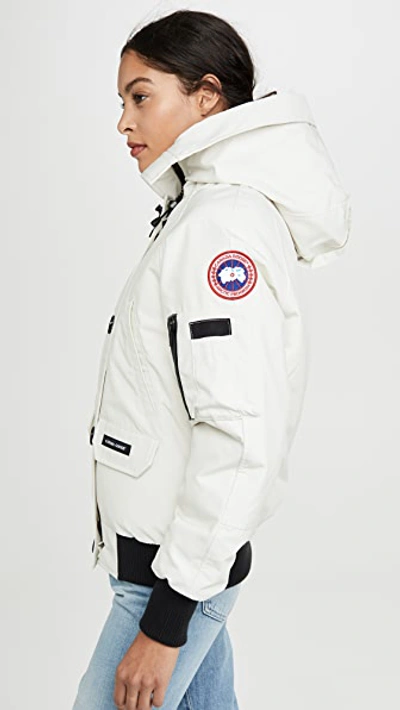 Shop Canada Goose Chilliwack Bomber Jacket In Early Light