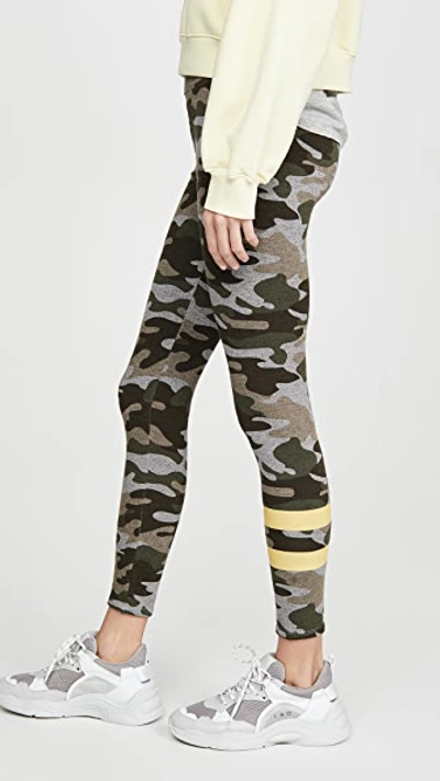 Shop Sundry Camo Yoga Pants In Stripe Camo