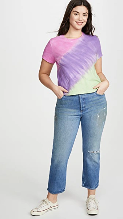 Shop Askk High Rise Straight Jeans In State Street