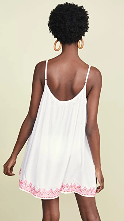 Shop Tiare Hawaii Holter Mini Dress In White