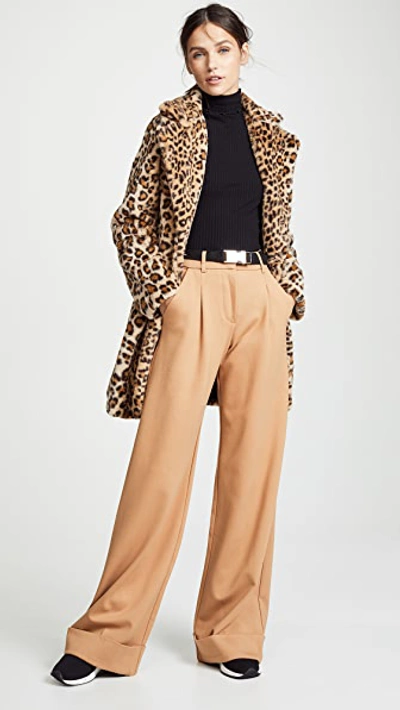 Shop I.am.gia I.am. Gia Stefani Coat In Leopard