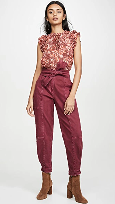 Shop Ulla Johnson Storm Jeans In Syrah