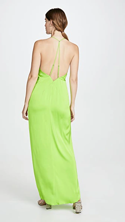 Shop Manning Cartell Australia Game Changer Maxi Dress In Neon Green