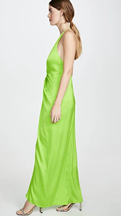 Shop Manning Cartell Australia Game Changer Maxi Dress In Neon Green