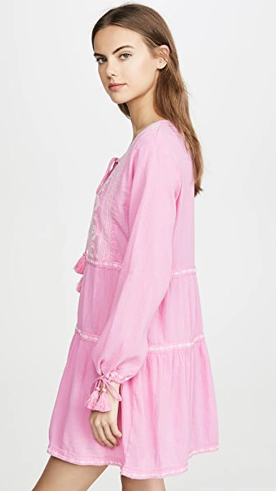Shop Melissa Odabash Millie Cover Up Dress In Rose/pink
