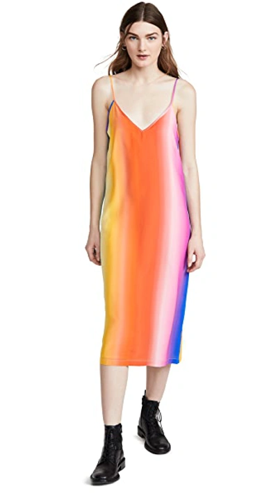 Shop Etre Cecile Rainbow Eleonore Dress In Multi