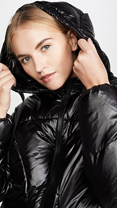 Oversized Hooded Down Jacket