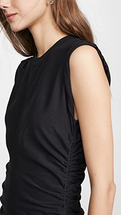 Shop Alexander Wang T High Twist Jersey Dress In Black