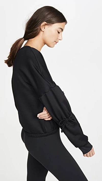 Shop Koral Trivia Valo Sweatshirt In Black