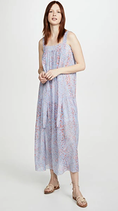 Shop See By Chloé Tiered Dress In Multicolor