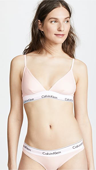 calvin klein unlined bras