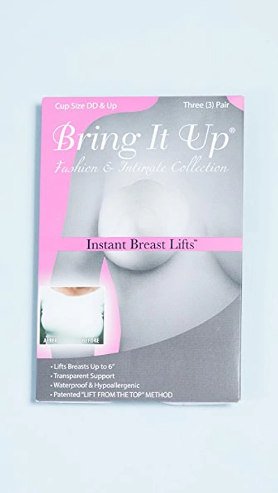 Shop Bring It Up Instant Breast Lifts Dd+ 3 Pack In Nude