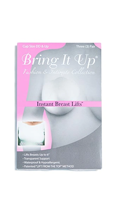 Shop Bring It Up Instant Breast Lifts Dd+ 3 Pack In Nude