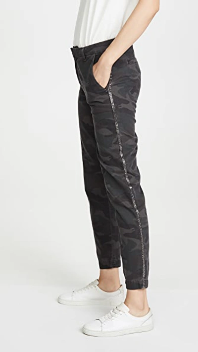 Shop Sundry Camo Le Soleil Pants In Smoke