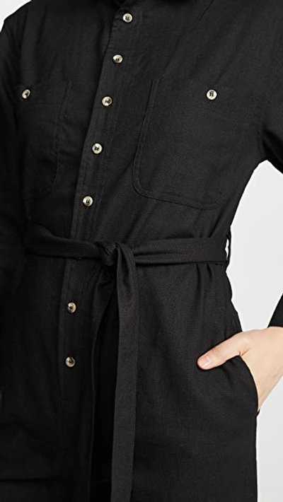 Shop Rolla's Horizon Boiler Suit In Black