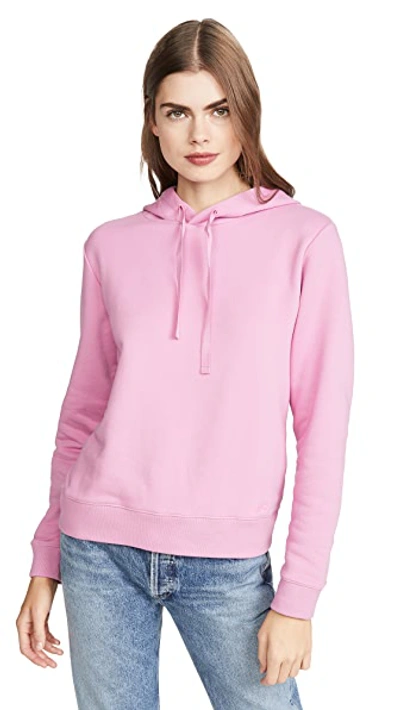 Shop Apc Hoodie Erin In Rose