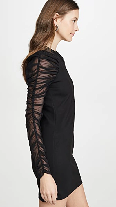 Shop Amanda Uprichard Shandi Dress In Black