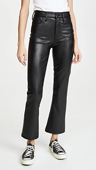 Shop Mother The Insider Ankle Pants In Faux Show