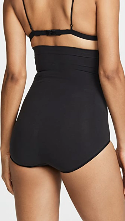 Shop Spanx Higher Power Panties In Very Black