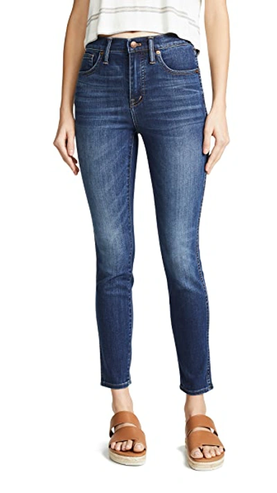 Shop Madewell High Rise Skinny Jeans In Danny