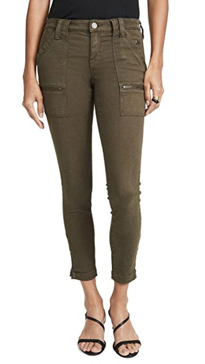 Shop Joie Park Skinny Utility Cargo Pants In Fatigue