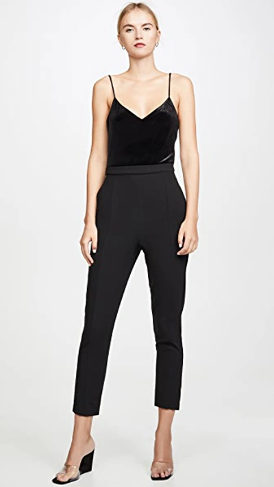 Shop Black Halo Teagun Jumpsuit In Black Combo