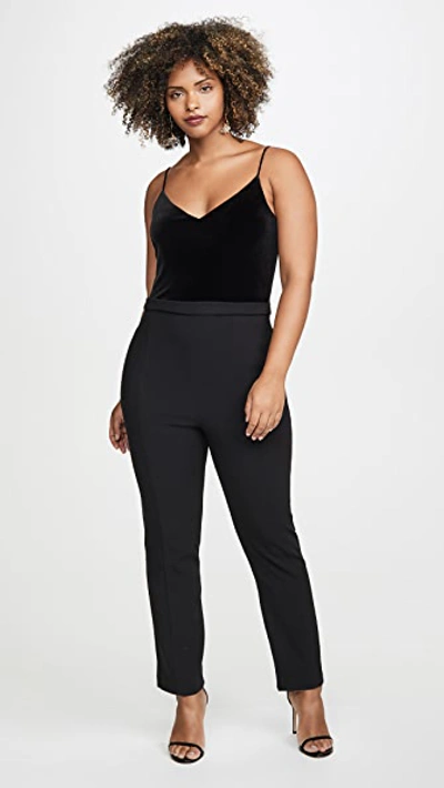 Shop Black Halo Teagun Jumpsuit In Black Combo