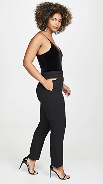 Shop Black Halo Teagun Jumpsuit In Black Combo