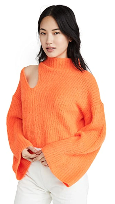 Shop Beaufille Forero Sweater In Neon Orange