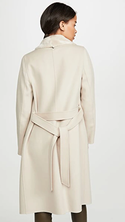 Shop Mackage Sybil Coat In Sand