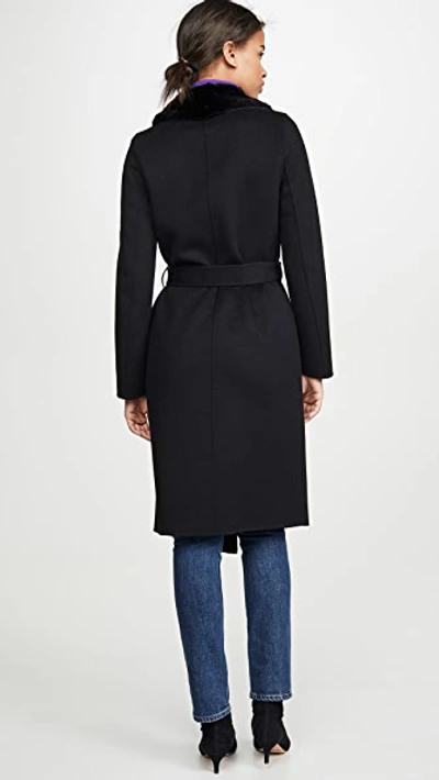 Shop Mackage Sybil Coat In Black