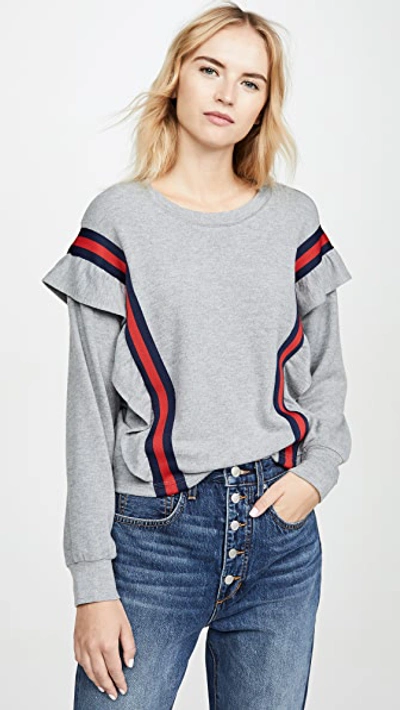 Shop Bb Dakota All Good Sweatshirt In Medium Heather Grey