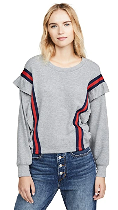 Shop Bb Dakota All Good Sweatshirt In Medium Heather Grey